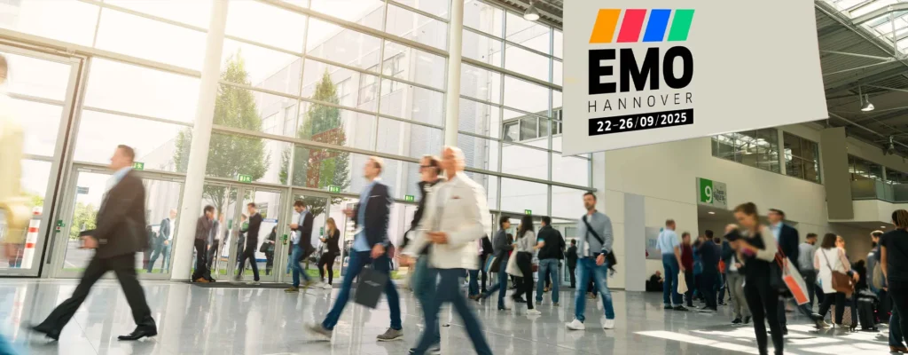 EMO Hannover Messehalle. SANTENBERG auf der EMO Hannover und CIIF Shanghai – 14. August 2025
